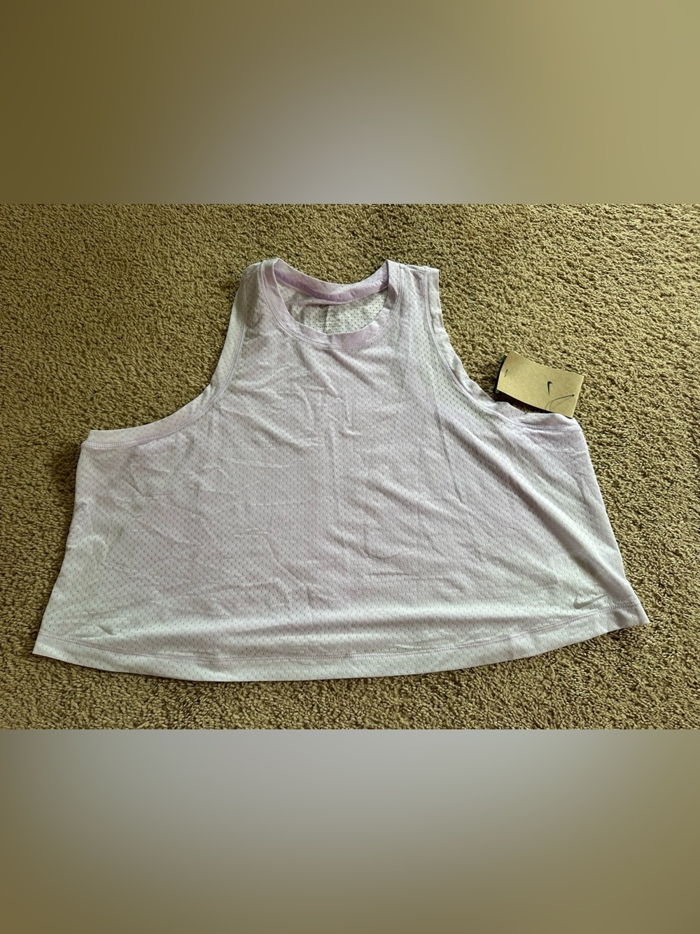 Nike Light Lavender Scoop-Neck Women's Tank.